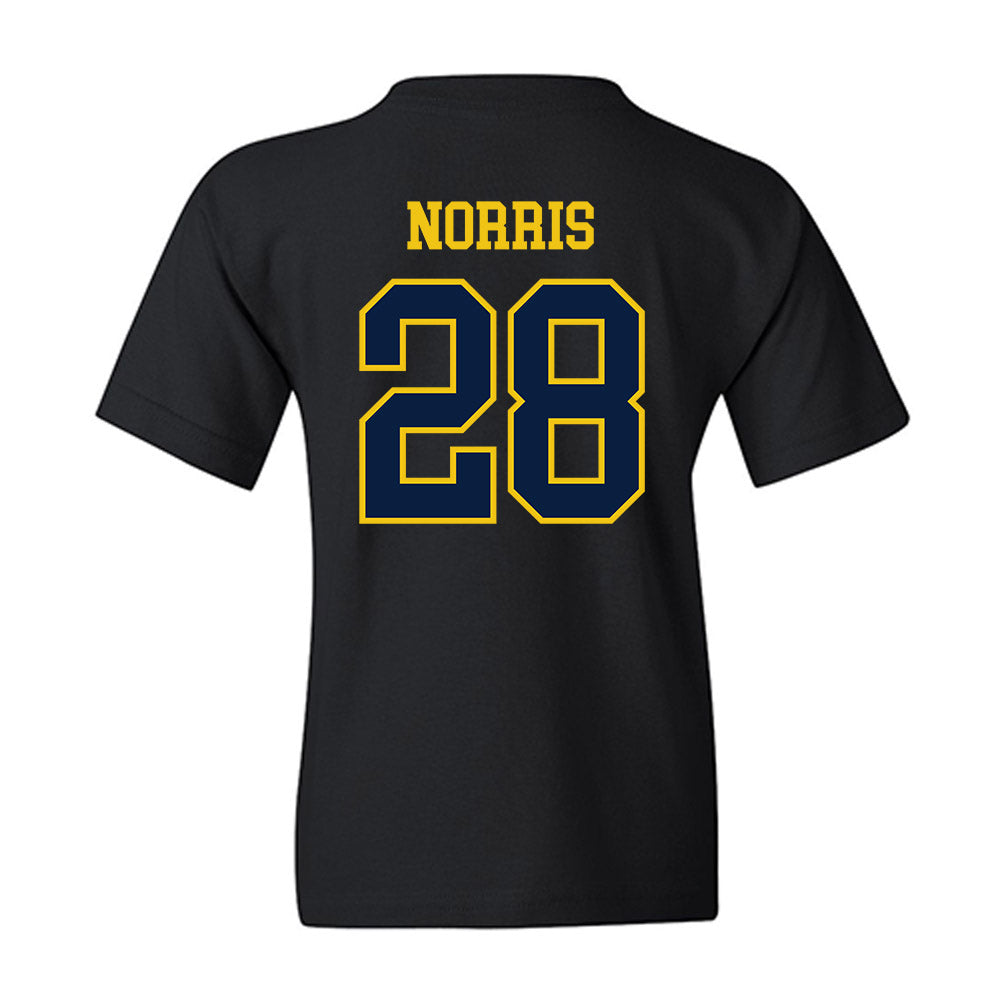 Michigan - NCAA Women's Lacrosse : Calli Norris - Sports Shersey Youth T-Shirt-1