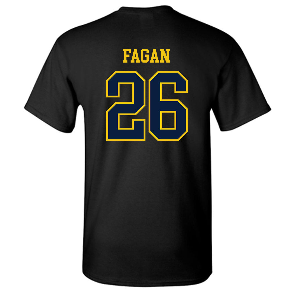 Michigan - NCAA Women's Lacrosse : Molly Fagan - Sports Shersey T-Shirt-1
