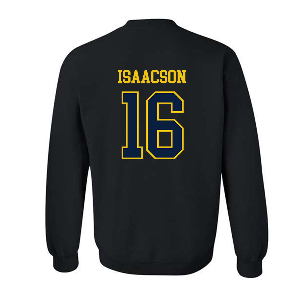 Michigan - NCAA Women's Lacrosse : Kassidy Isaacson - Sports Shersey Crewneck Sweatshirt-1