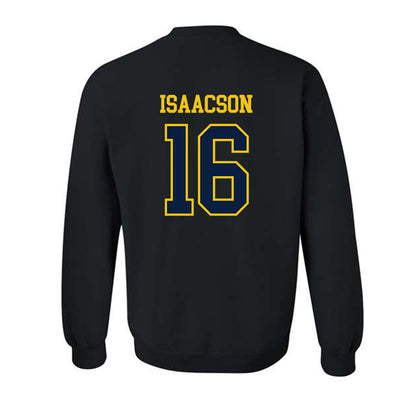Michigan - NCAA Women's Lacrosse : Kassidy Isaacson - Sports Shersey Crewneck Sweatshirt-1