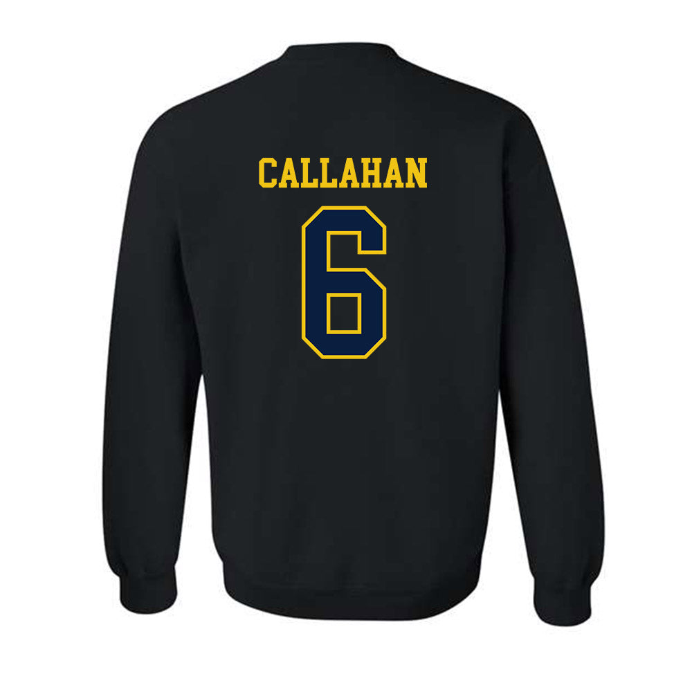 Michigan - NCAA Women's Lacrosse : Grace Callahan - Sports Shersey Crewneck Sweatshirt-1