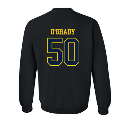 Michigan - NCAA Women's Lacrosse : Erin O'Grady - Sports Shersey Crewneck Sweatshirt-1