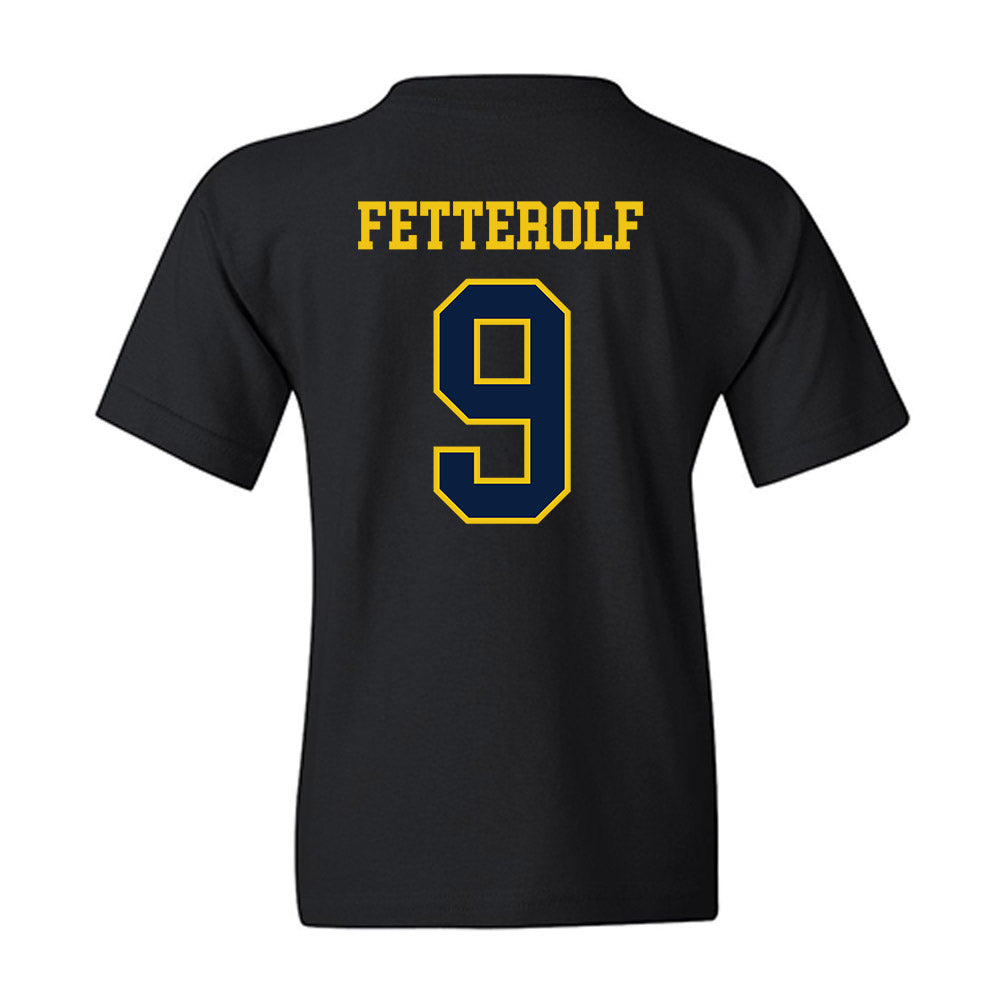 Michigan - NCAA Women's Lacrosse : Jane Fetterolf - Sports Shersey Youth T-Shirt-1