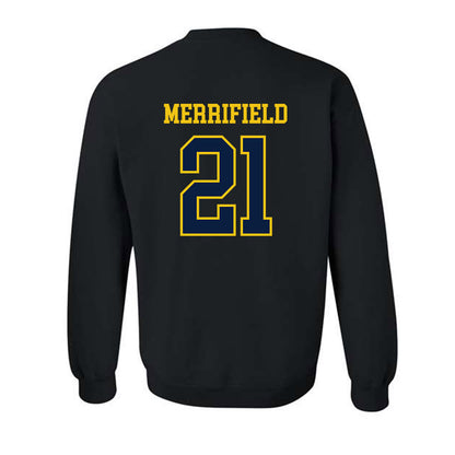 Michigan - NCAA Women's Lacrosse : Katharine Merrifield - Sports Shersey Crewneck Sweatshirt-1