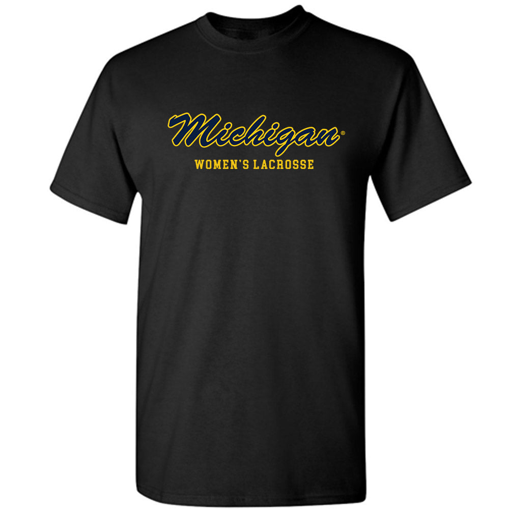 Michigan - NCAA Women's Lacrosse : Ava Class - Sports Shersey T-Shirt-0