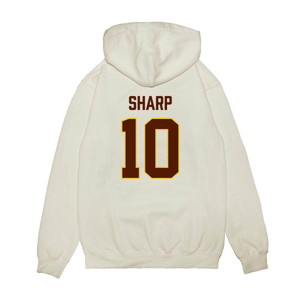 Western Michigan - NCAA Men's Ice Hockey : Zack Sharp - Replica Shersey Premium Hooded Sweatshirt-1
