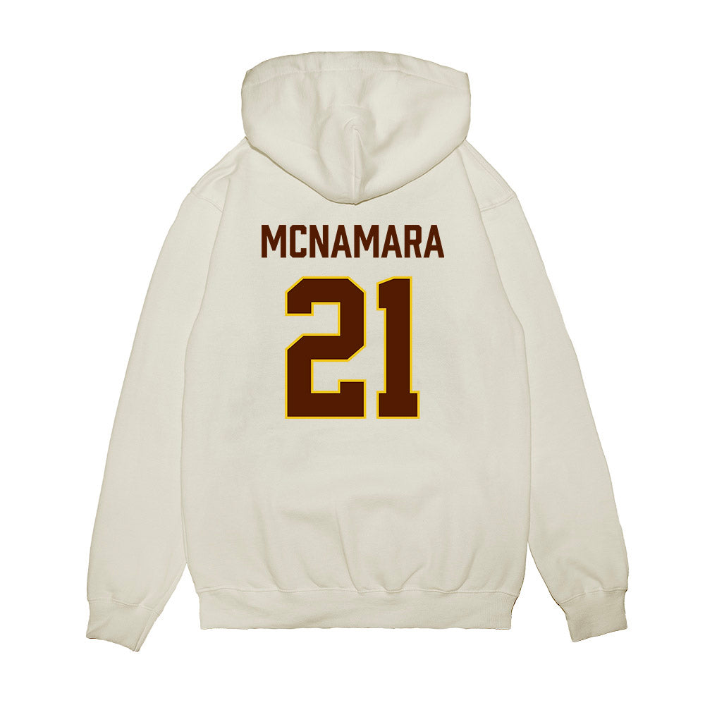 Western Michigan - NCAA Men's Ice Hockey : Luke McNamara - Replica Shersey Premium Hooded Sweatshirt-1