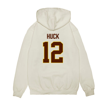 Western Michigan - NCAA Men's Ice Hockey : Samuel Huck - Replica Shersey Premium Hooded Sweatshirt-1