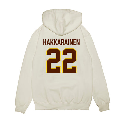 Western Michigan - NCAA Men's Ice Hockey : Iiro Hakkarainen - Replica Shersey Premium Hooded Sweatshirt-1
