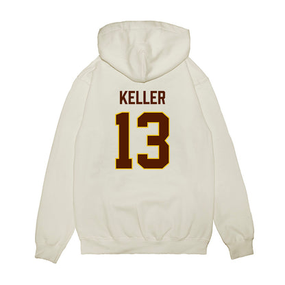 Western Michigan - NCAA Men's Ice Hockey : Jordan Keller - Replica Shersey Premium Hooded Sweatshirt-1