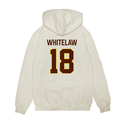 Western Michigan - NCAA Men's Ice Hockey : William Whitelaw - Replica Shersey Premium Hooded Sweatshirt-1