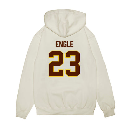 Western Michigan - NCAA Men's Ice Hockey : Edison Engle - Replica Shersey Premium Hooded Sweatshirt-1