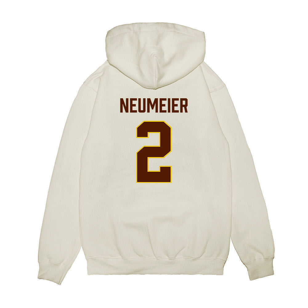 Western Michigan - NCAA Men's Ice Hockey : Michael Neumeier - Replica Shersey Premium Hooded Sweatshirt-1