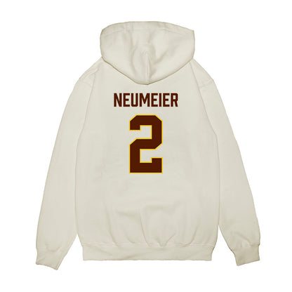 Western Michigan - NCAA Men's Ice Hockey : Michael Neumeier - Replica Shersey Premium Hooded Sweatshirt-1