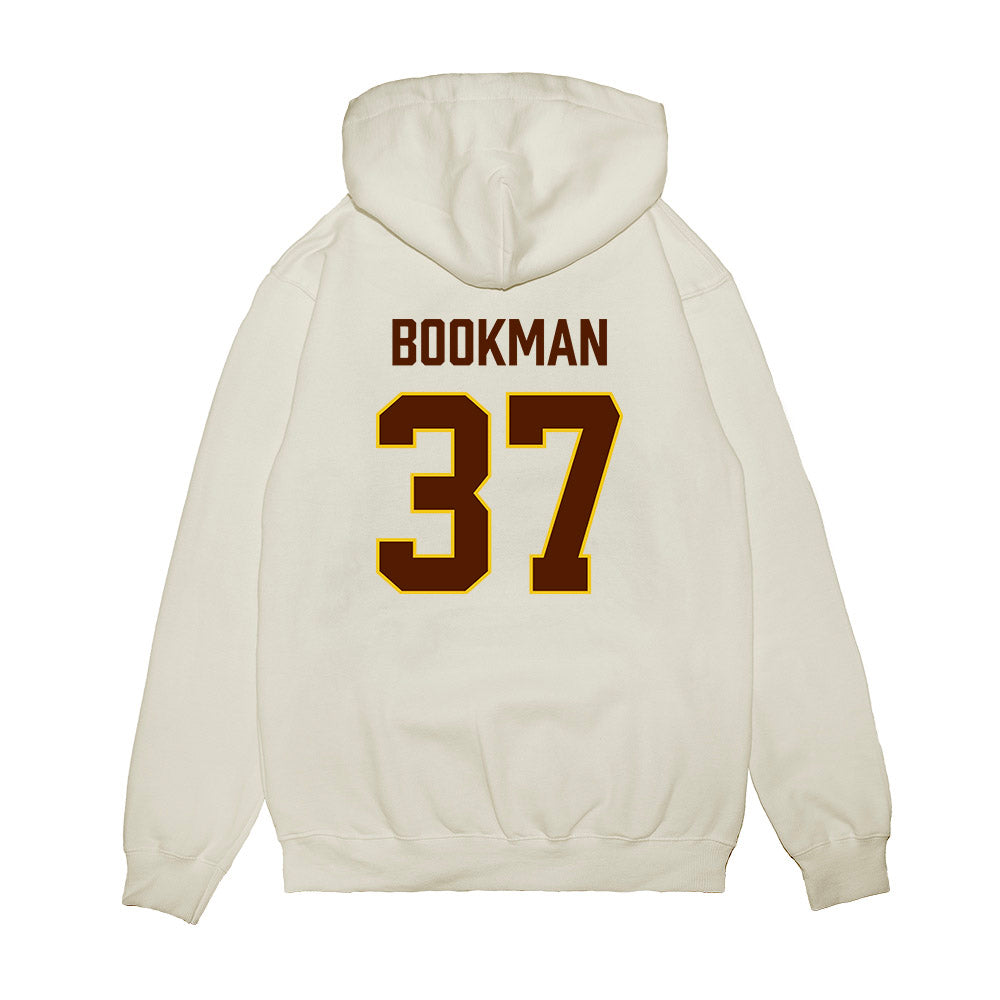 Western Michigan - NCAA Men's Ice Hockey : Zach Bookman - Replica Shersey Premium Hooded Sweatshirt-1