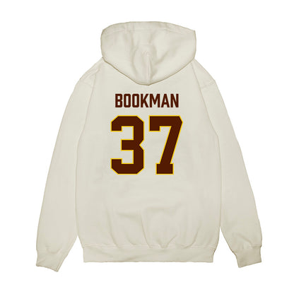 Western Michigan - NCAA Men's Ice Hockey : Zach Bookman - Replica Shersey Premium Hooded Sweatshirt-1