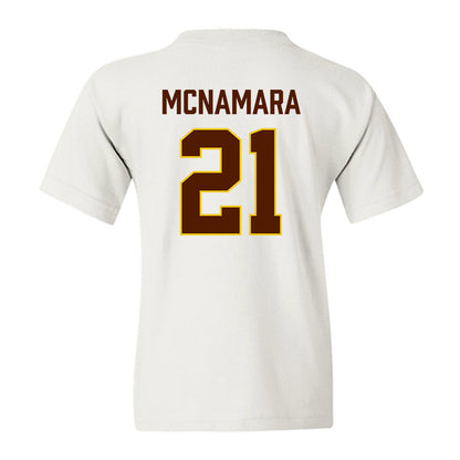 Western Michigan - NCAA Men's Ice Hockey : Luke McNamara - Replica Shersey Youth T-Shirt-1