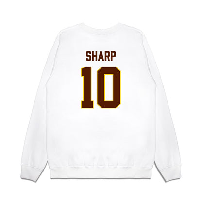 Western Michigan - NCAA Men's Ice Hockey : Zack Sharp - Replica Shersey Premium Crewneck Sweatshirt-1