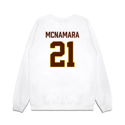 Western Michigan - NCAA Men's Ice Hockey : Luke McNamara - Replica Shersey Premium Crewneck Sweatshirt-1