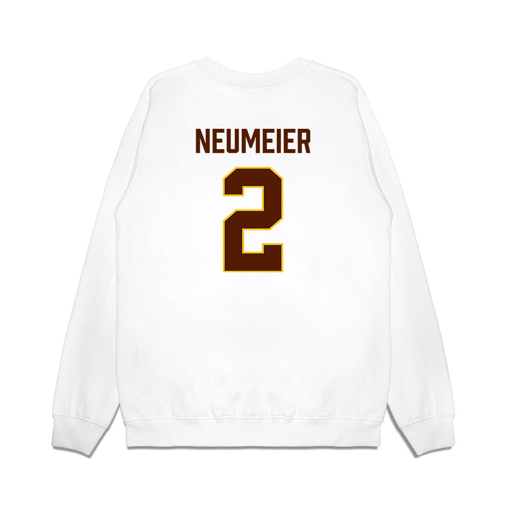 Western Michigan - NCAA Men's Ice Hockey : Michael Neumeier - Replica Shersey Premium Crewneck Sweatshirt-1