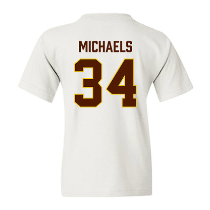 Western Michigan - NCAA Men's Ice Hockey : Owen Michaels - Replica Shersey Youth T-Shirt-1
