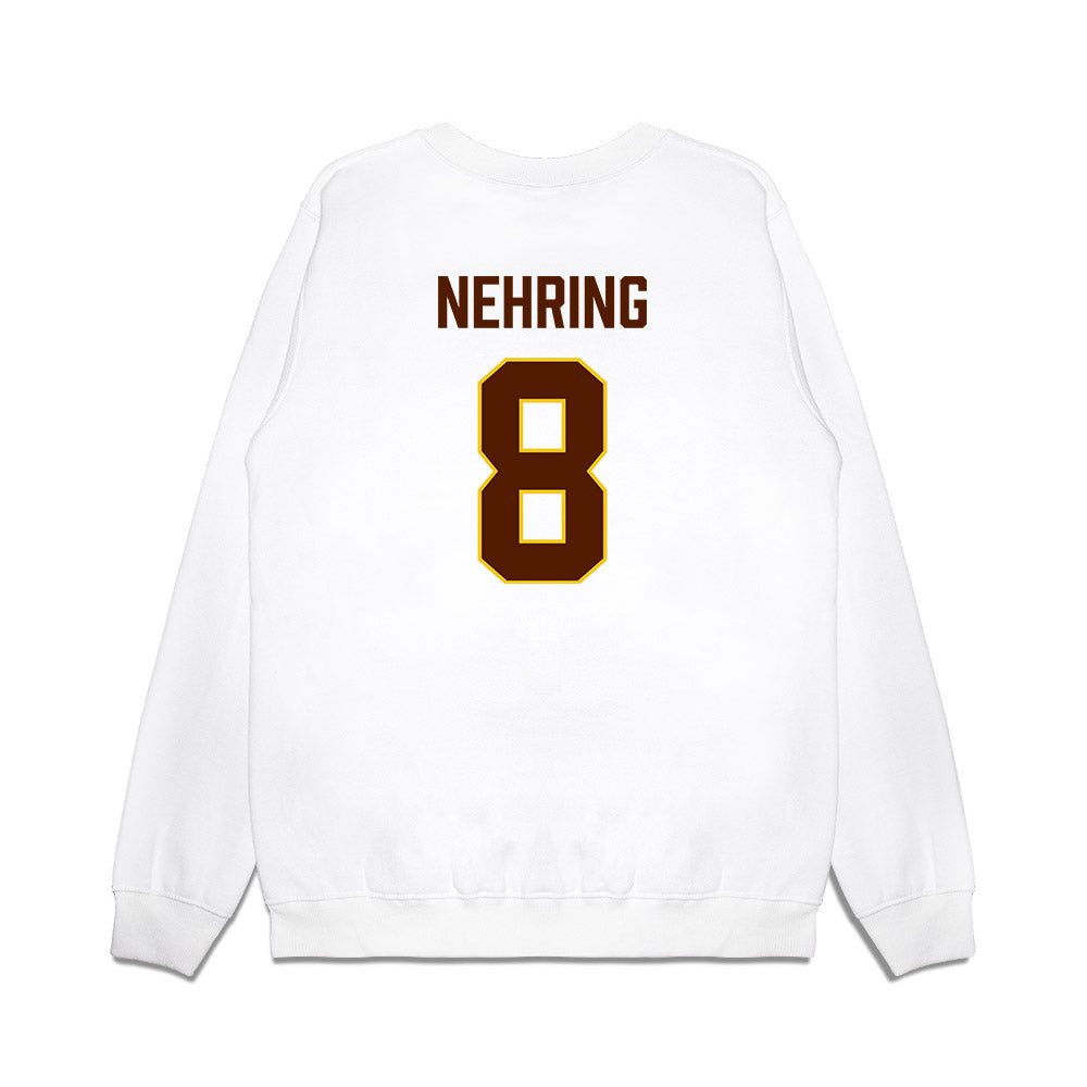 Western Michigan - NCAA Men's Ice Hockey : Zach Nehring - Replica Shersey Premium Crewneck Sweatshirt-1