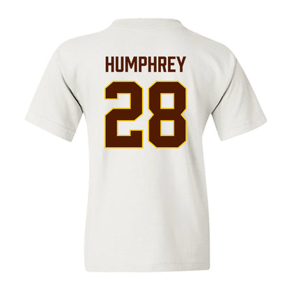 Western Michigan - NCAA Men's Ice Hockey : Ryan Humphrey - Replica Shersey Youth T-Shirt-1