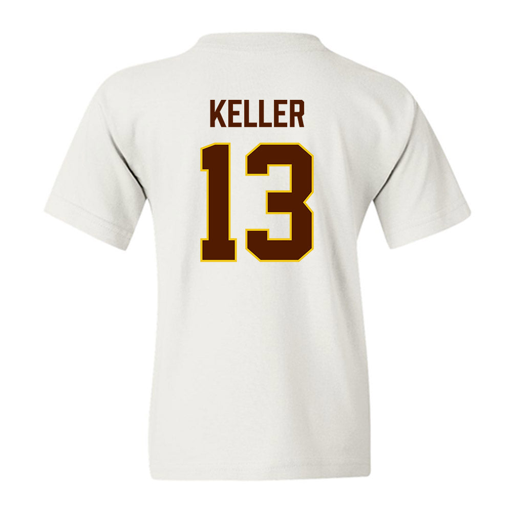 Western Michigan - NCAA Men's Ice Hockey : Jordan Keller - Replica Shersey Youth T-Shirt-1