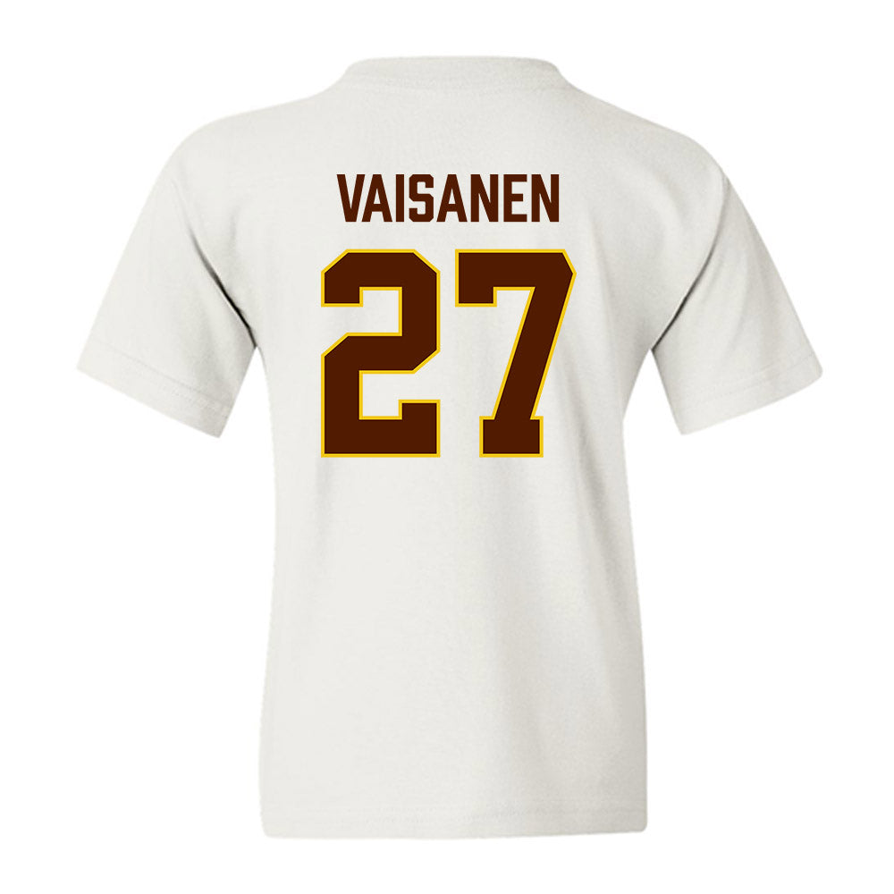 Western Michigan - NCAA Men's Ice Hockey : Joona Vaisanen - Replica Shersey Youth T-Shirt-1