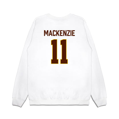 Western Michigan - NCAA Men's Ice Hockey : Tyler MacKenzie - Replica Shersey Premium Crewneck Sweatshirt-1