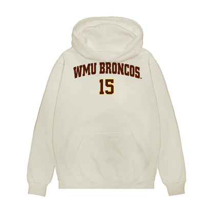 Western Michigan - NCAA Men's Ice Hockey : Alex Calbeck - Replica Shersey Premium Hooded Sweatshirt-0