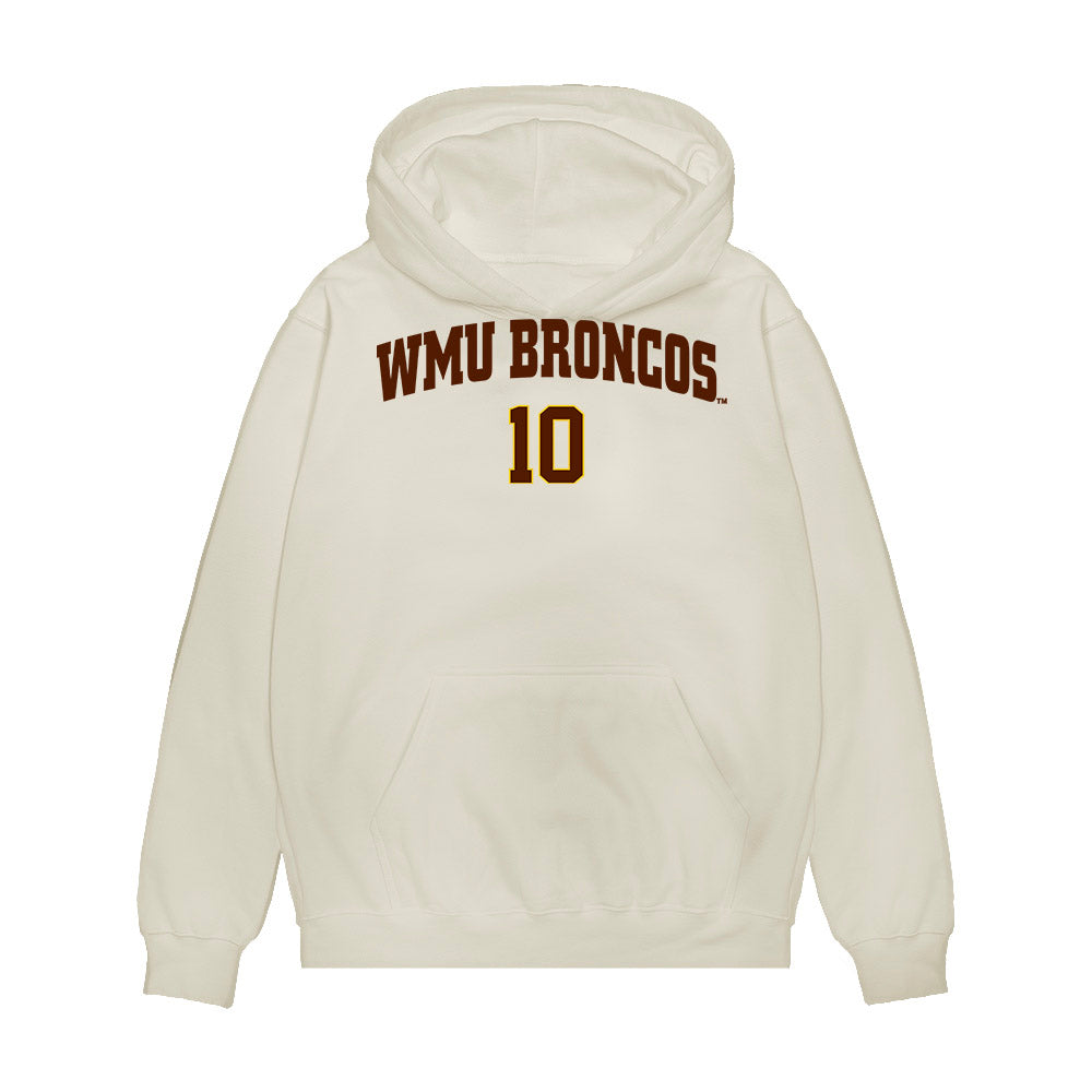 Western Michigan - NCAA Men's Ice Hockey : Zack Sharp - Replica Shersey Premium Hooded Sweatshirt-0