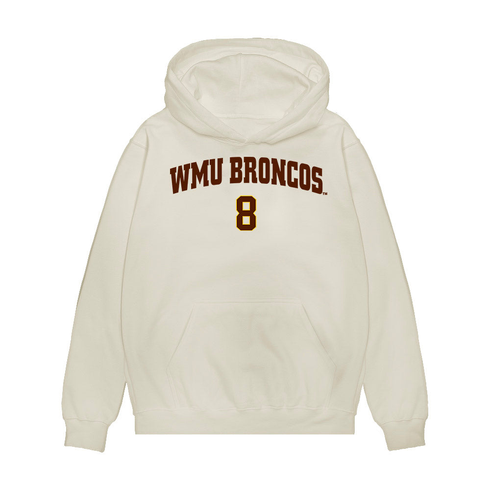 Western Michigan - NCAA Men's Ice Hockey : Zach Nehring - Replica Shersey Premium Hooded Sweatshirt-0