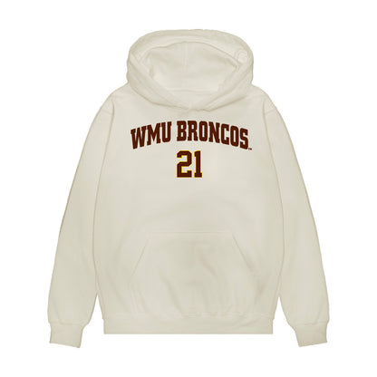 Western Michigan - NCAA Men's Ice Hockey : Luke McNamara - Replica Shersey Premium Hooded Sweatshirt-0