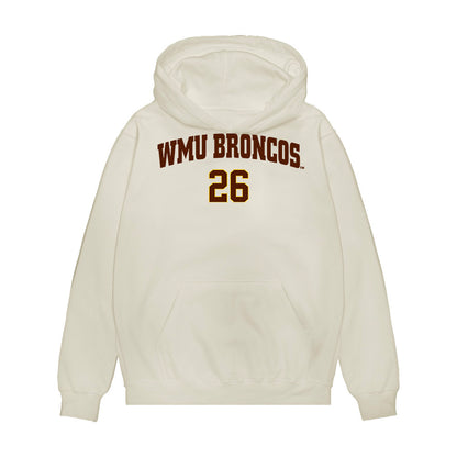 Western Michigan - NCAA Men's Ice Hockey : Jamison Sluys - Replica Shersey Premium Hooded Sweatshirt-0