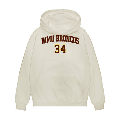 Western Michigan - NCAA Men's Ice Hockey : Owen Michaels - Replica Shersey Premium Hooded Sweatshirt-0
