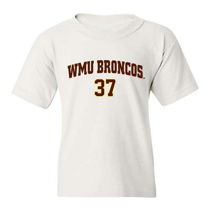 Western Michigan - NCAA Men's Ice Hockey : Zach Bookman - Replica Shersey Youth T-Shirt-0