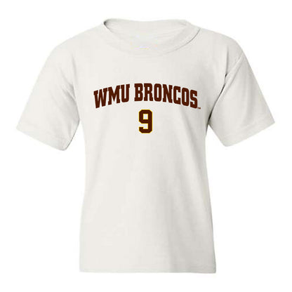 Western Michigan - NCAA Men's Ice Hockey : Zach Bade - Replica Shersey Youth T-Shirt-0