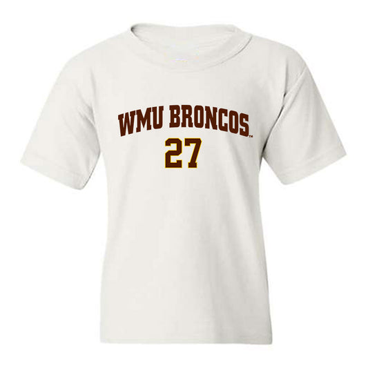 Western Michigan - NCAA Men's Ice Hockey : Joona Vaisanen - Replica Shersey Youth T-Shirt-0