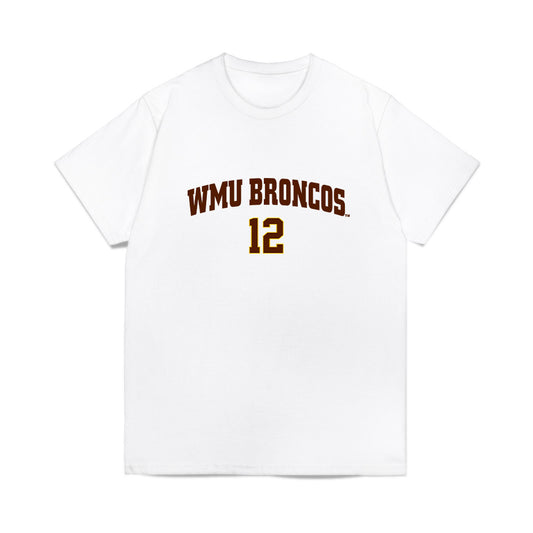Western Michigan - NCAA Men's Ice Hockey : Samuel Huck - Replica Shersey Comfort Colors T-Shirt-0
