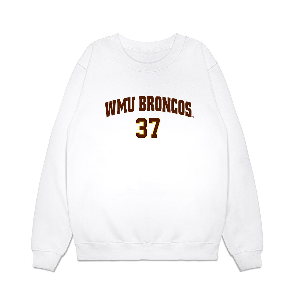 Western Michigan - NCAA Men's Ice Hockey : Michael Polston - Replica Shersey Premium Crewneck Sweatshirt-0
