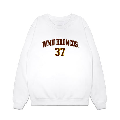 Western Michigan - NCAA Men's Ice Hockey : Michael Polston - Replica Shersey Premium Crewneck Sweatshirt-0
