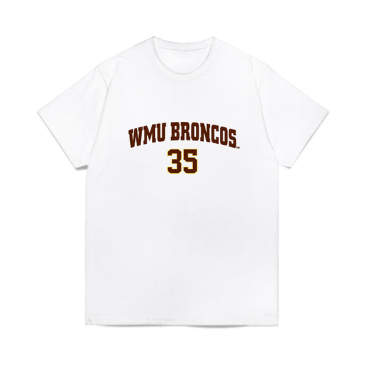 Western Michigan - NCAA Men's Ice Hockey : Gavin Moffatt - Replica Shersey Comfort Colors T-Shirt-0