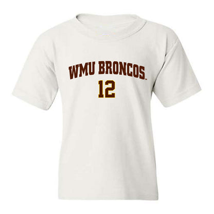 Western Michigan - NCAA Men's Ice Hockey : Samuel Huck - Replica Shersey Youth T-Shirt-0
