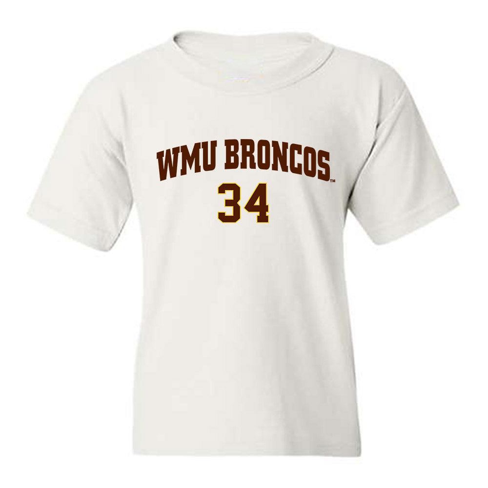 Western Michigan - NCAA Men's Ice Hockey : Owen Michaels - Replica Shersey Youth T-Shirt-0