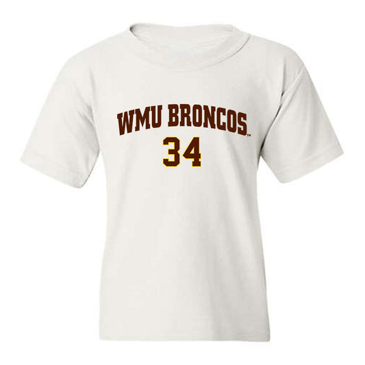 Western Michigan - NCAA Men's Ice Hockey : Owen Michaels - Replica Shersey Youth T-Shirt-0