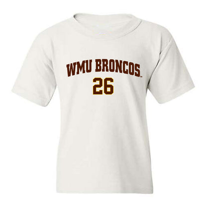 Western Michigan - NCAA Men's Ice Hockey : Jamison Sluys - Replica Shersey Youth T-Shirt-0