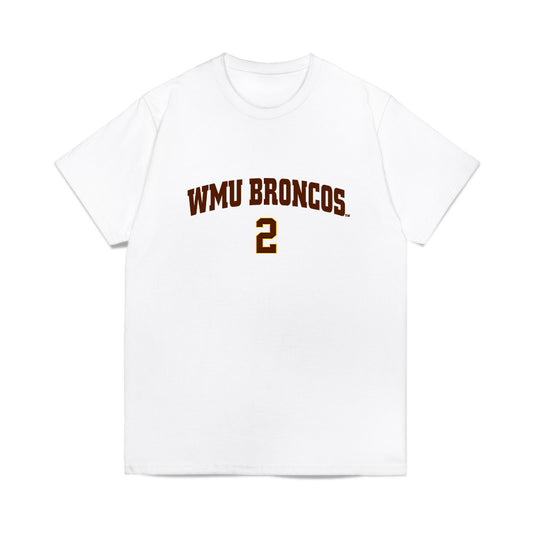 Western Michigan - NCAA Men's Ice Hockey : Grady Gallatin - Replica Shersey Comfort Colors T-Shirt-0