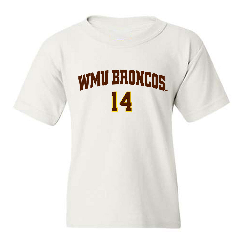 Western Michigan - NCAA Men's Ice Hockey : Colby Woogk - Replica Shersey Youth T-Shirt-0