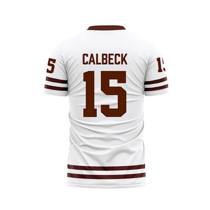 Western Michigan - NCAA Men's Ice Hockey : Alex Calbeck - Soccer Jersey-1